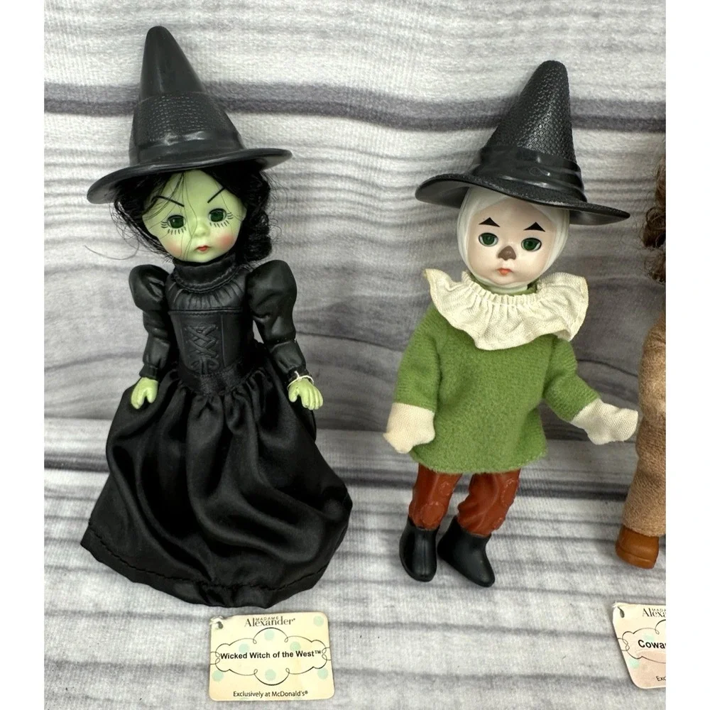 WIZARD OF OZ‎ COLLECTIBLES - MADAME ALEXANDER DOLLS / TRINKET BOX / SPREADER SET